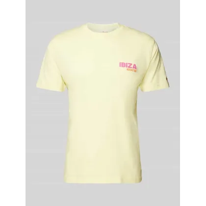 Zdjęcie T-shirt z nadrukiem ze sloganem