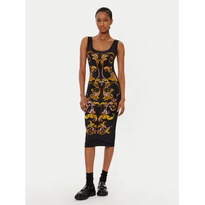 Zdjęcie Versace Jeans Couture Sukienka codzienna 78HAO9P6 Czarny Slim Fit