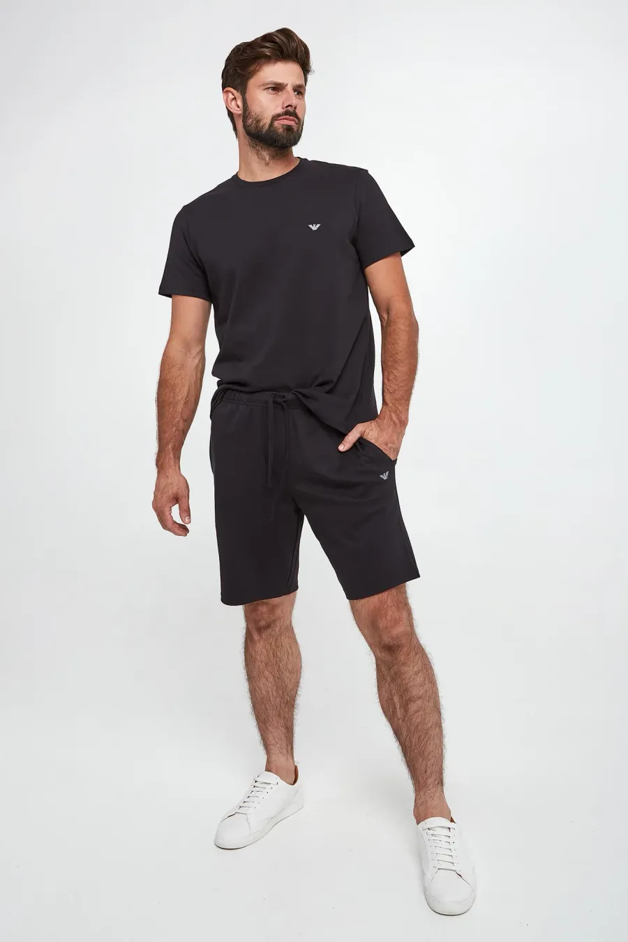 obrazek 1 Komplet t-shirt + szorty EMPORIO ARMANI UNDERWEAR Emporio Armani Underwear