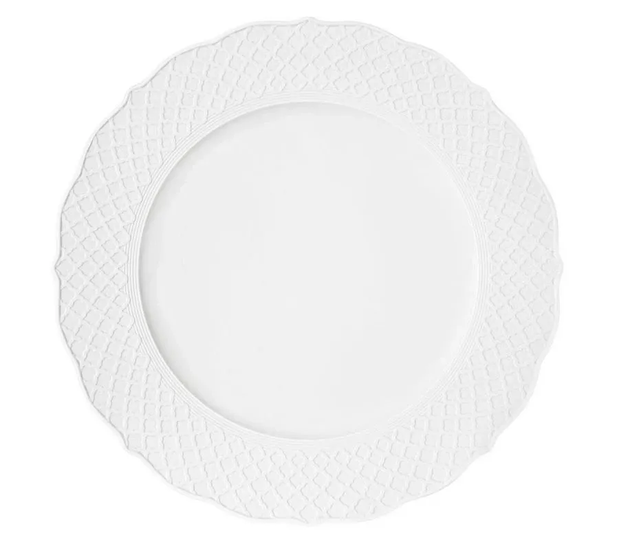 obrazek 1 Talerz obiadowy Empire Silk z porcelany - ⌀ 31 cm