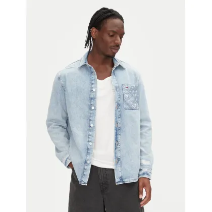 Zdjęcie Tommy Jeans Koszula jeansowa DM0DM21362 Niebieski Regular Fit