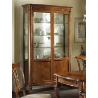 Picture Italian 2-door showcase for the living room or office