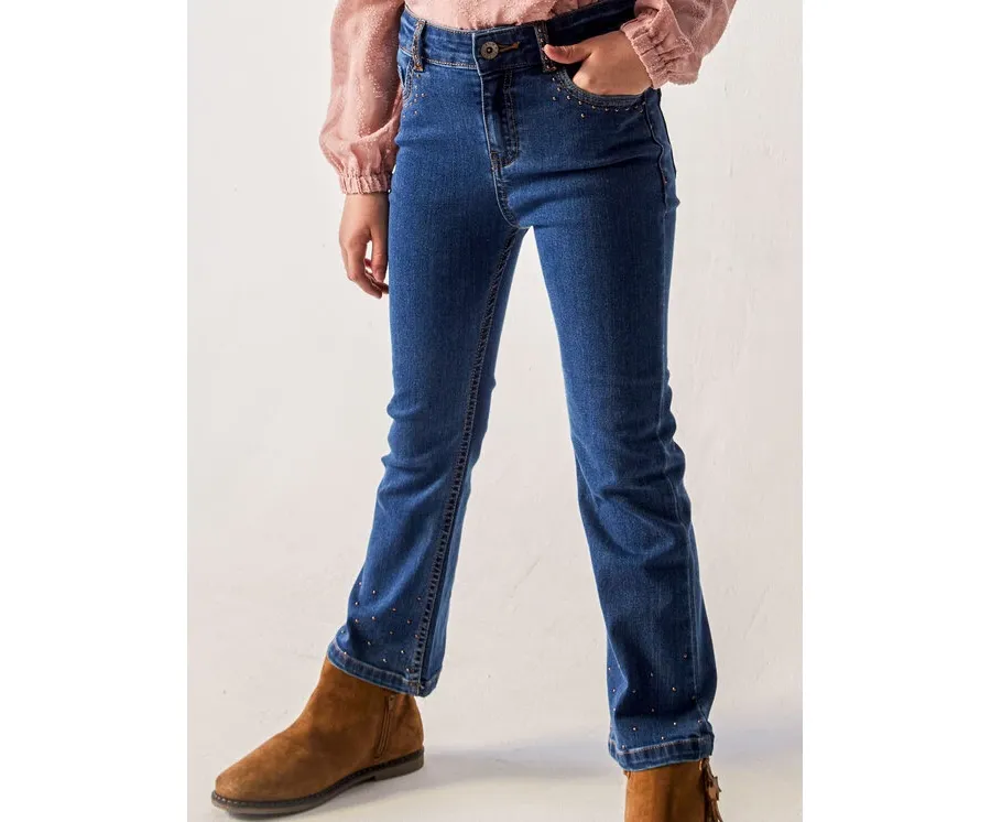 obrazek 1 Mayoral Jeansy 7.507 Niebieski Regular Fit
