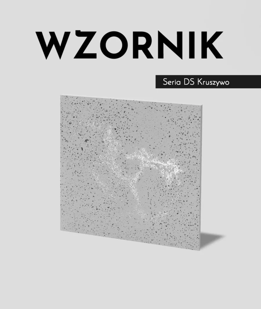 obrazek 1 Wzornik DS - (jasny popiel, srebrne kruszywo, duża porowatość) - beton architektoniczny