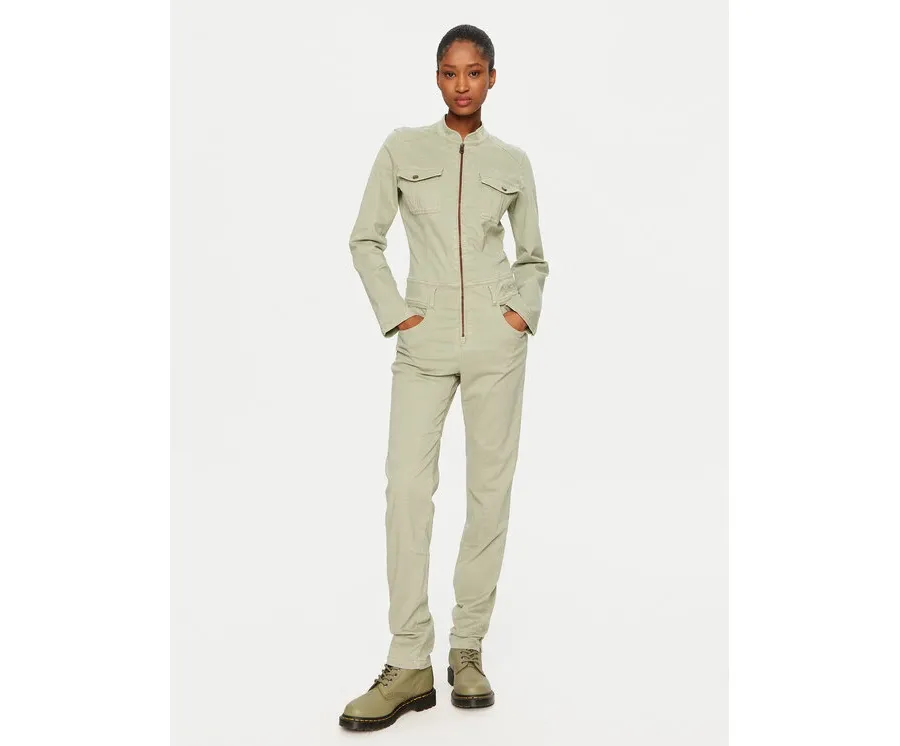 obrazek 1 Aeronautica Militare Kombinezon 242TU138DCT3419 Zielony Slim Fit