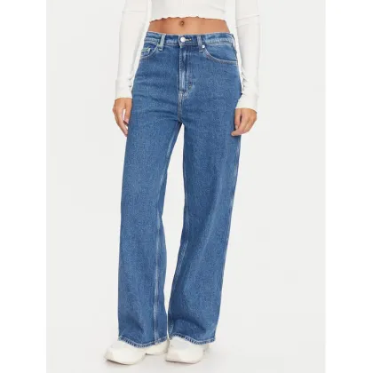 Zdjęcie Tommy Jeans Jeansy Claire DW0DW19617 Niebieski Wide Leg