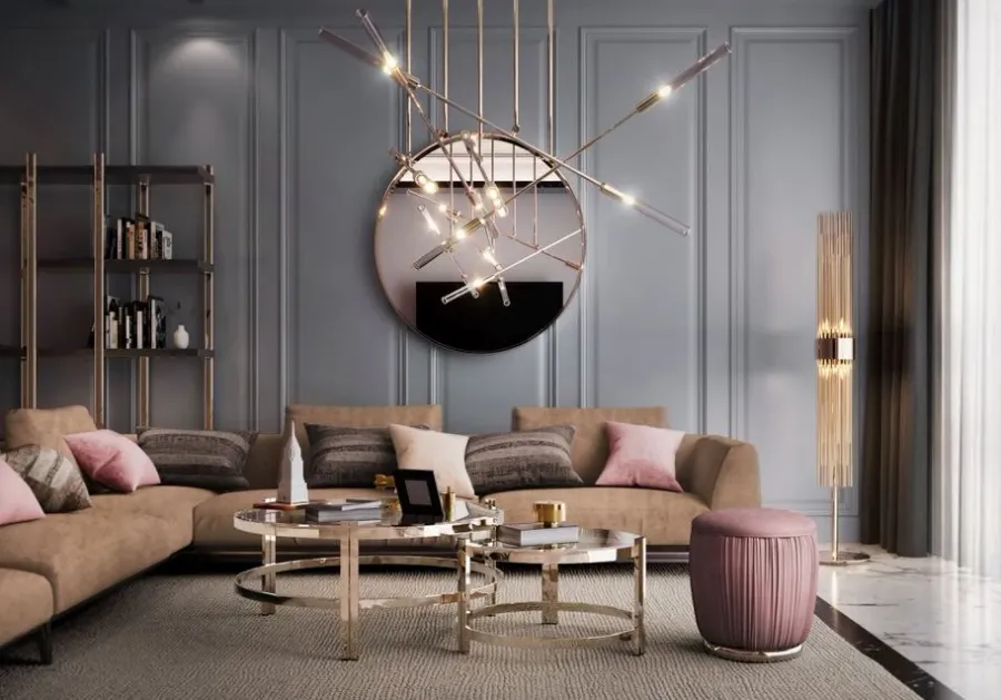 obrazek 4 Charakterystyczna lampa stojąca do ekskluzywnych pomieszczeń