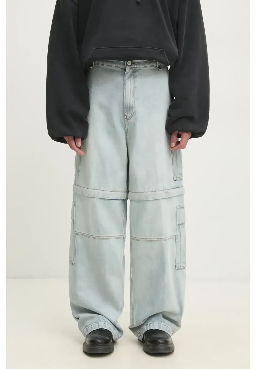 obrazek 1 VETEMENTS jeansy Cargo męskie UA66PA520L