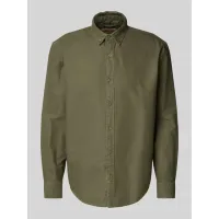Zdjęcie Koszula casualowa o kroju regular fit z kołnierzykiem typu button down