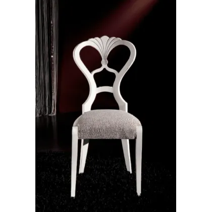 Zdjęcie Cudowne krzesło tapicerowane z włoskiej manufaktury - Fratelli Mirandola