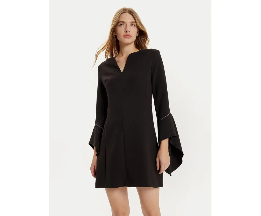 obrazek 1 Rinascimento Sukienka koktajlowa CFC0121164003 Czarny Regular Fit