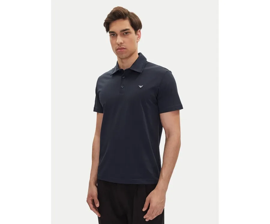 obrazek 1 Emporio Armani Polo EM000571 AF12331 UB102 Granatowy Regular Fit