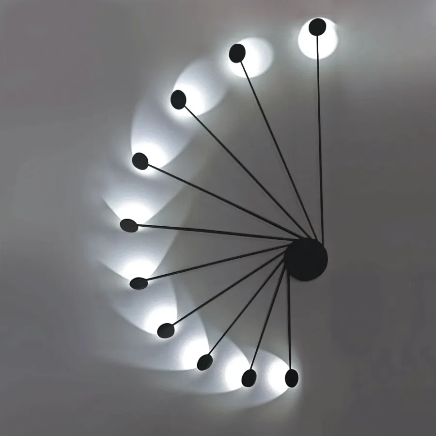 obrazek 1 Dekoracyjna lampa sufitowa Helix 10x2W, 2100lm, 3000K