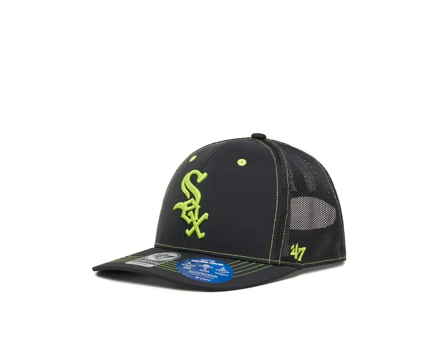obrazek 1 47 Brand Czapka z daszkiem MLB Chicago White Sox XRAY ’47 TRUCKER B-XRAYD06BBP Czarny