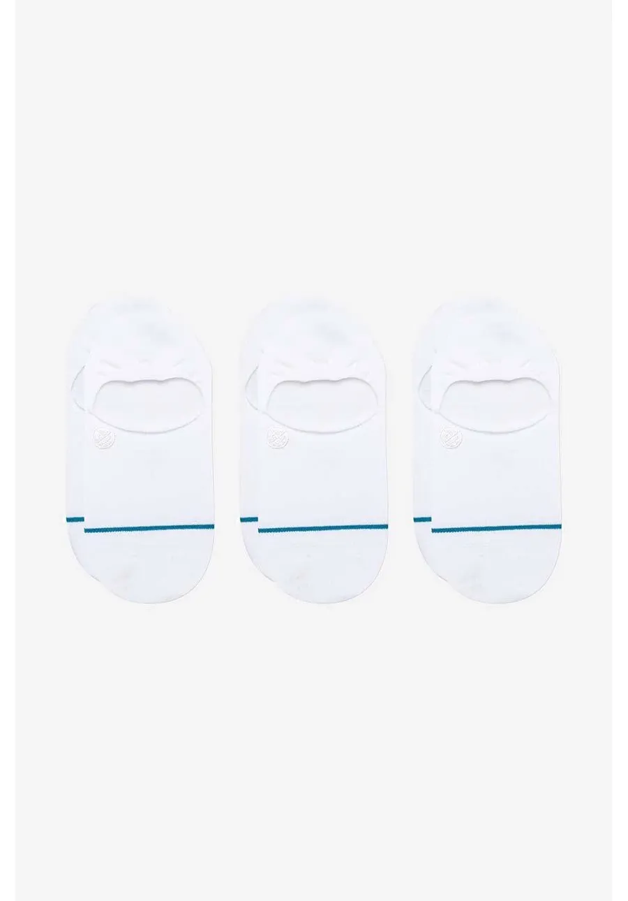 obrazek 1 Stance skarpetki Icon No Show 3-pack męskie kolor biały A145A23ICO-WHT
