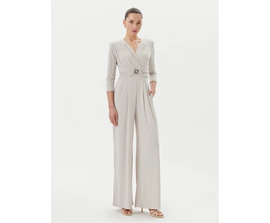 obrazek 1 Rinascimento Kombinezon CFC0123772003 Beżowy Regular Fit