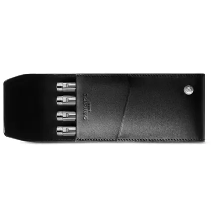 Zdjęcie Luksusowy pokrowiec na 4 pióra - wykonany ze skóry