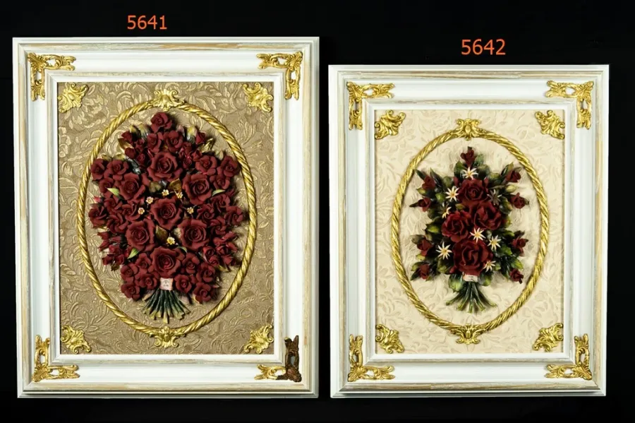 obrazek 1 Porcelanowy różany obraz do apartamentu
