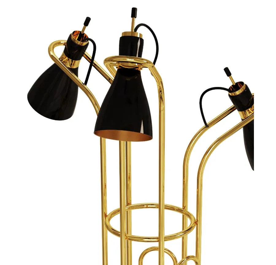 obrazek 6 Lampa podłogowa Jordaan trójramienna
