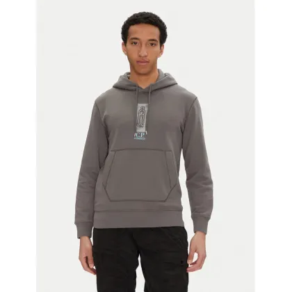 Zdjęcie C.P. Company Bluza 18CMSS313A006312G Szary Regular Fit