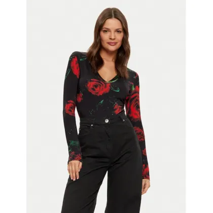 Zdjęcie Guess Bluzka W5RP26 KCMI2 Czarny Regular Fit