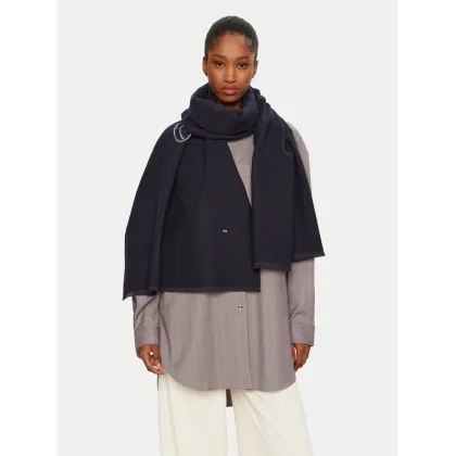 Zdjęcie Tommy Hilfiger Szalik Logo AW0AW17352 Granatowy