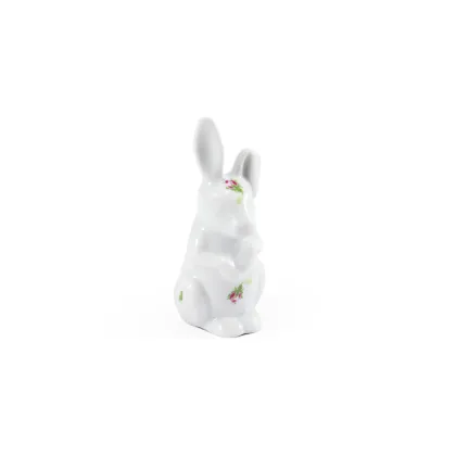 Picture Porcelain decoration – sitting hare – Leander