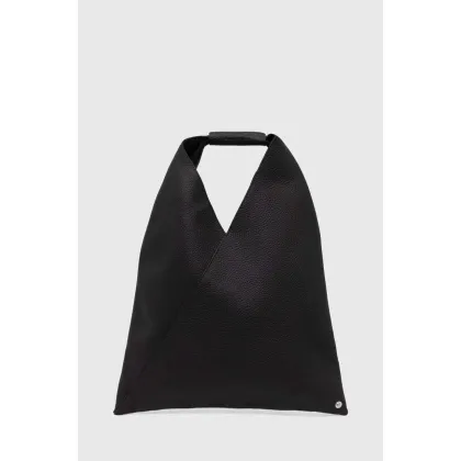 Zdjęcie MM6 Maison Margiela torebka skórzana kolor czarny S54WD0043