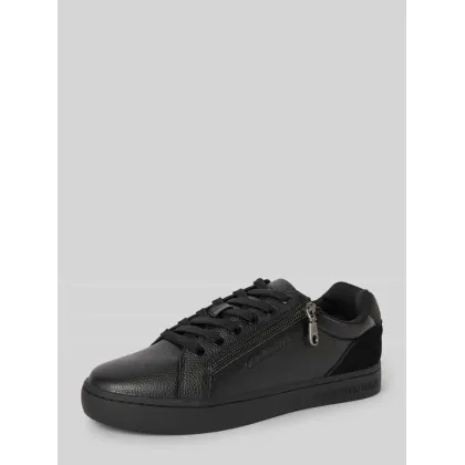 Zdjęcie Sneakersy skórzane z zamkiem błyskawicznym model ‘CLASSIC CUPSOLE’
