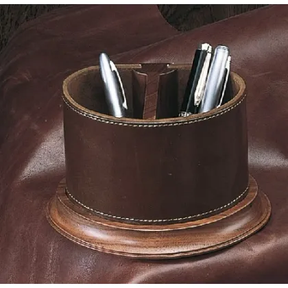 Zdjęcie Skórzany Pojemnik Na Ołówki Woodessen
