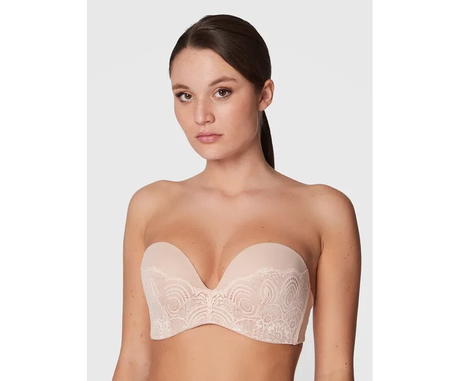 obrazek 1 Wonderbra Biustonosz bardotka WB000BHO Beżowy