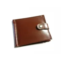 Zdjęcie Ekskluzywny portfel skórzany z klapką na dokumenty