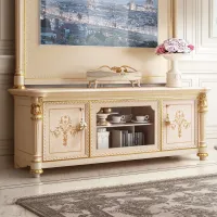 Picture Stylish baroque TV shelf for the living room from Italy