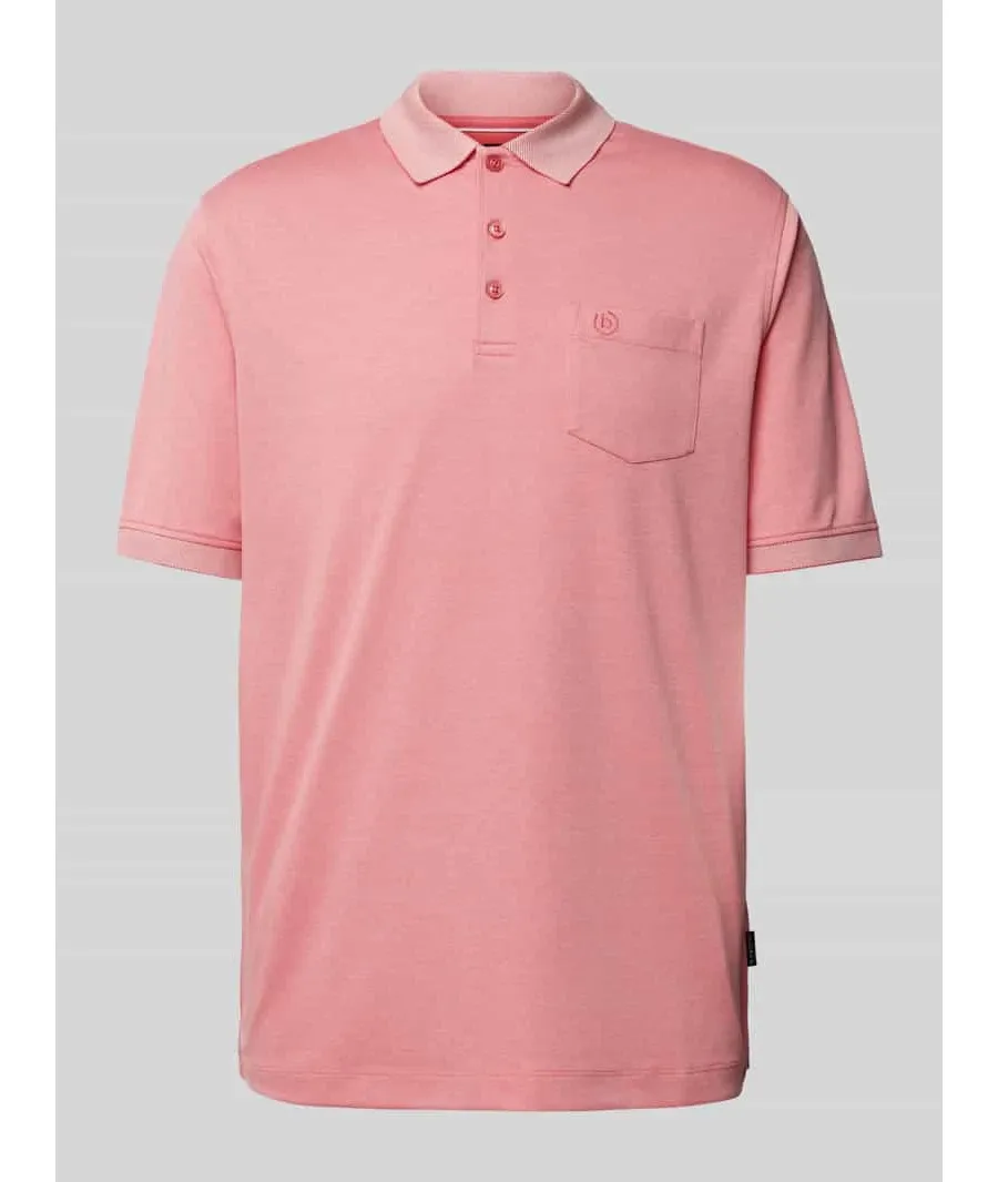 obrazek 1 Koszulka polo o kroju regular fit z kieszenią na piersi