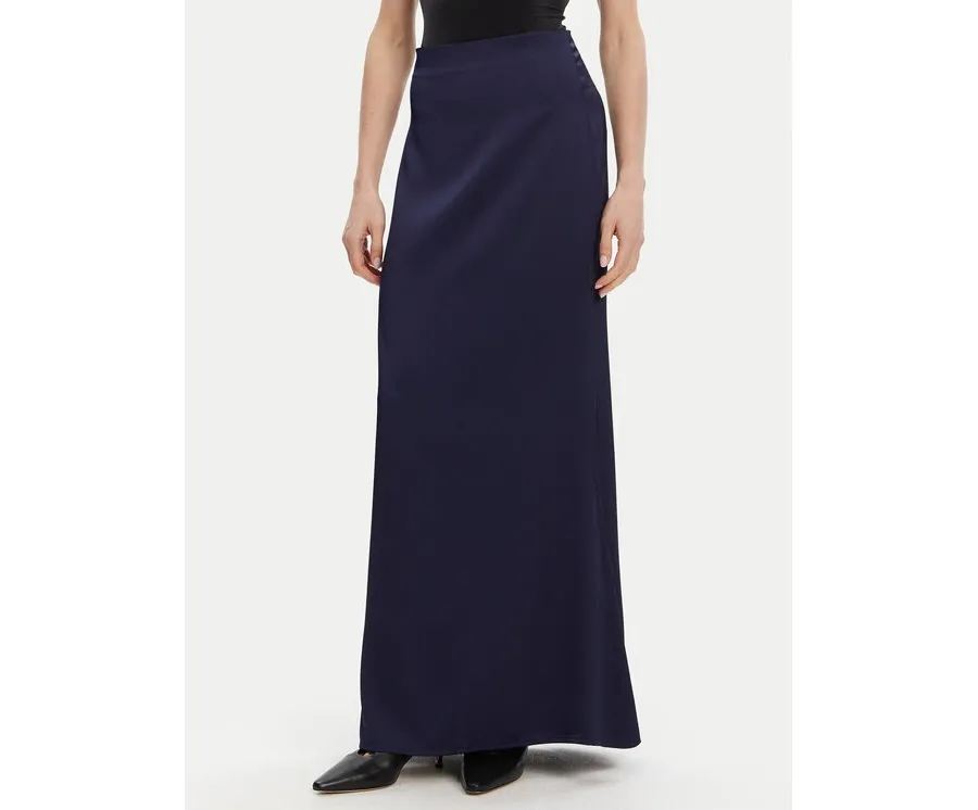 obrazek 1 ACCESS FASHION Spódnica maxi 53-6023-147 Granatowy Regular Fit