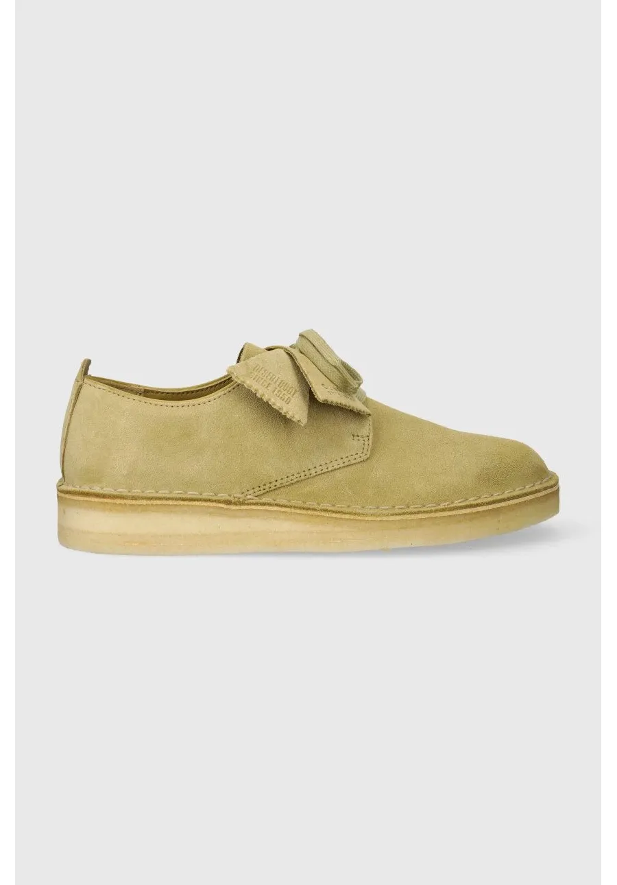 obrazek 1 Clarks Originals półbuty zamszowe Coal London męskie kolor beżowy 26171491