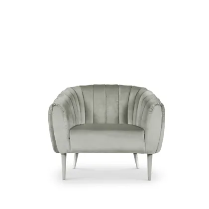 Picture Stylish gray Portuguese armchair