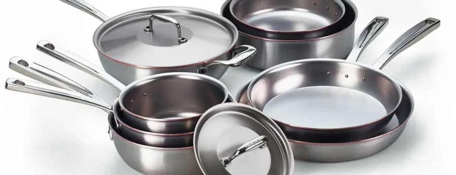 obrazek 5 Wyprodukowany w Belgii - miedziany rondel 1,3l
