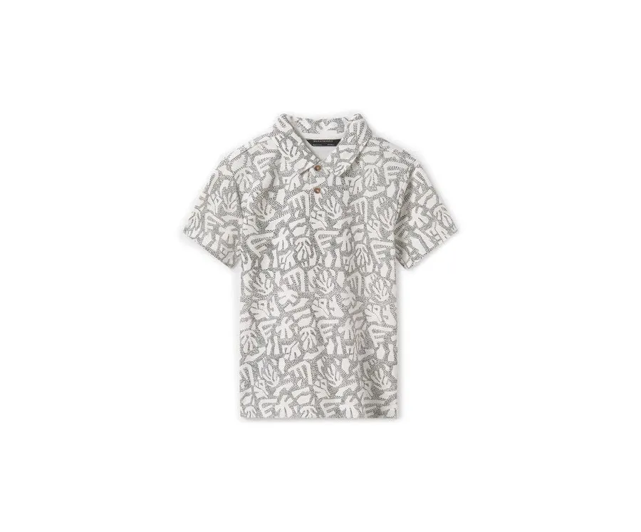 obrazek 1 Mayoral Polo 6130 Szary Regular Fit