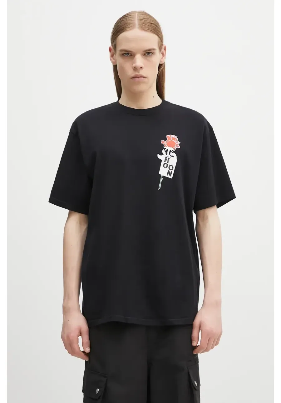 obrazek 1 Undercover t-shirt bawełniany Tee kolor czarny UC1E3810