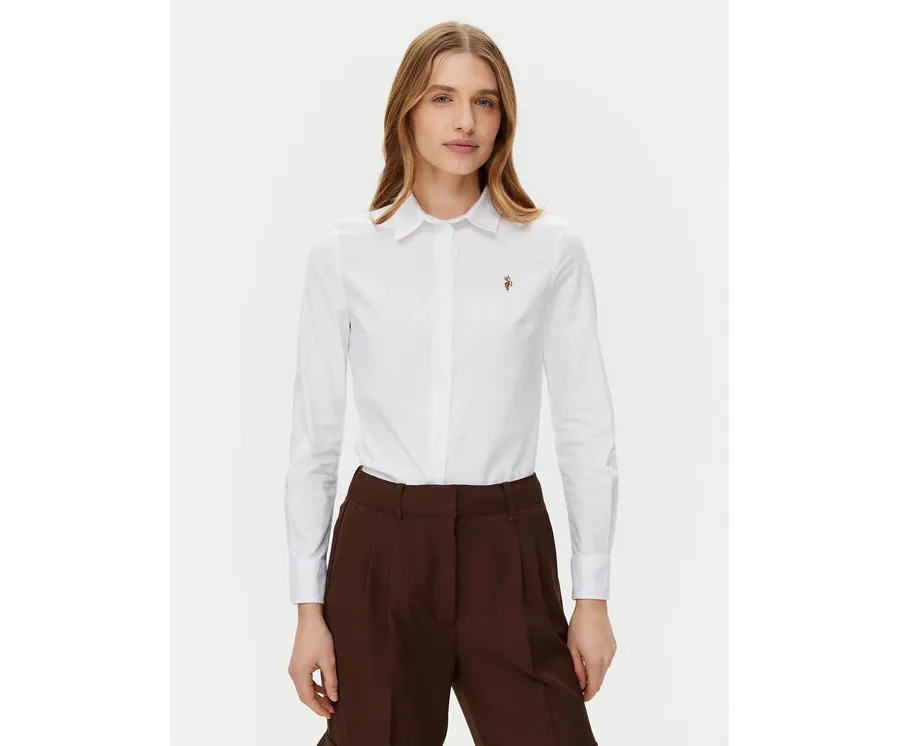 obrazek 1 U.S. Polo Assn. Koszula WUP1417 Biały Regular Fit