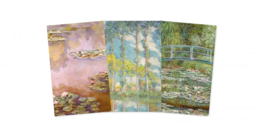 obrazek 2 Kolekcja mini notatników Claude Monet'a - Flame Tree Publishing