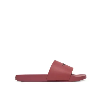 Zdjęcie Calvin Klein Klapki Pool Slide Rubber HM0HM00455 Bordowy
