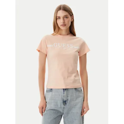 Zdjęcie Guess T-Shirt V5GI03 I3Z14 Pomarańczowy Regular Fit
