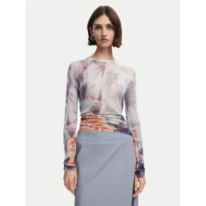 Zdjęcie Desigual Bluzka North Bay 24WWJF60 Szary Regular Fit