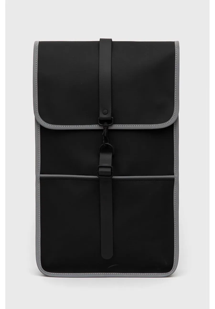 obrazek 1 Rains plecak 14090 Backpack Reflective kolor czarny duży gładki 14090.70-BlackRefle