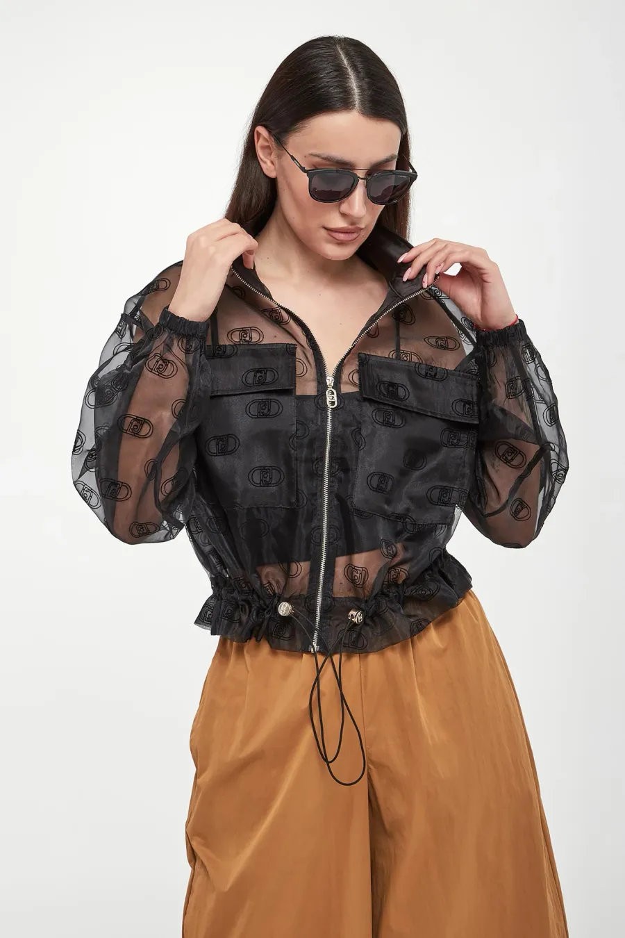 obrazek 1 Kurtka damska bomberka z logo LIU JO Liu Jo