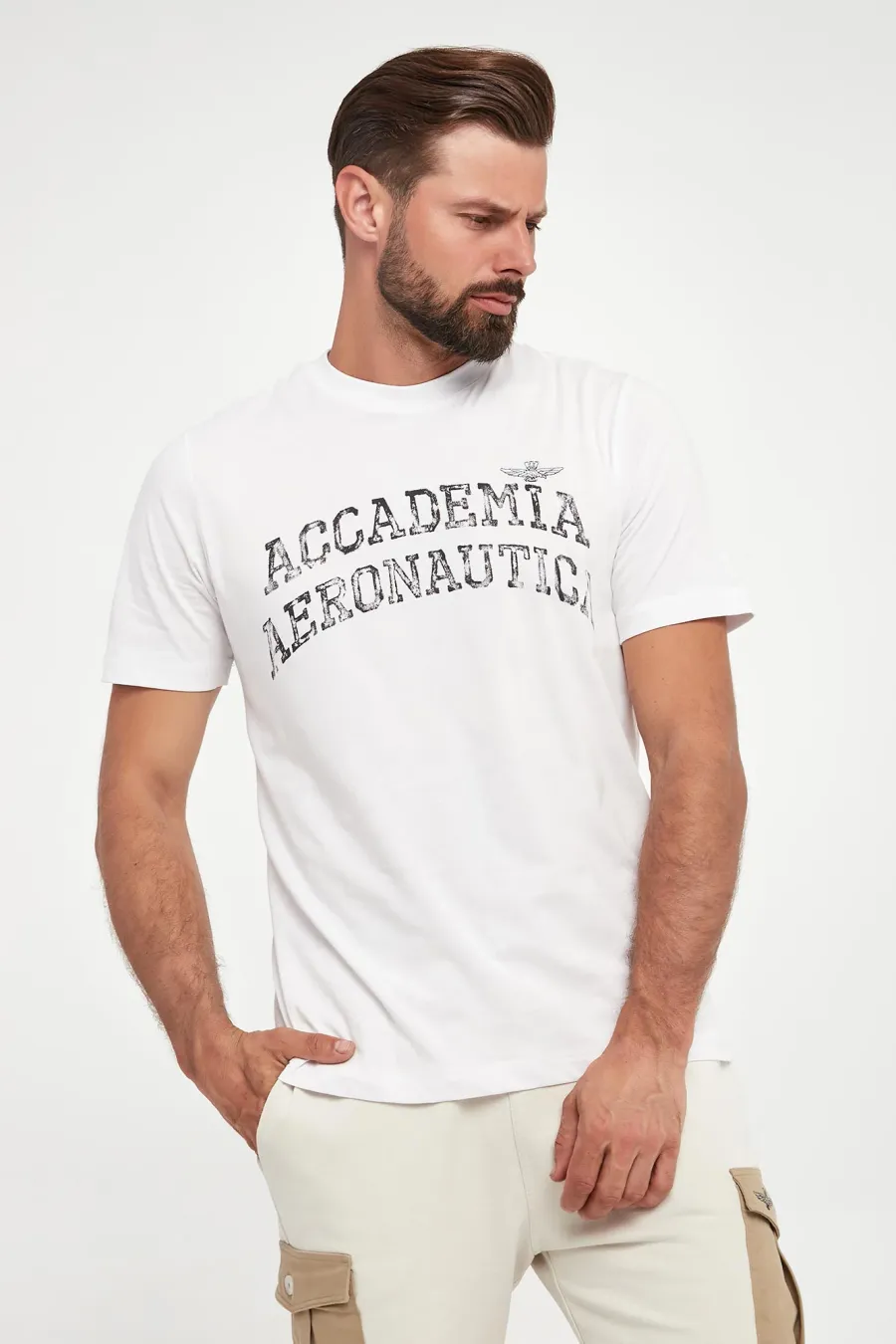 obrazek 1 T-shirt męski AEORANUTICA MILITARE Aeronautica Militare