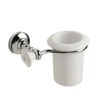 Picture Prestigious wall-mounted toothbrush container holder – 3SC