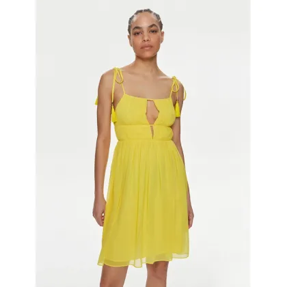 Zdjęcie Patrizia Pepe Sukienka letnia 2A2714/A061-Y447 Żółty Regular Fit